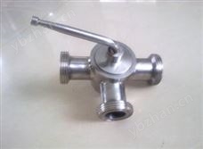 旋塞閥衛生級外螺紋三通旋塞閥