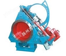 電動推桿扇形盲板閥