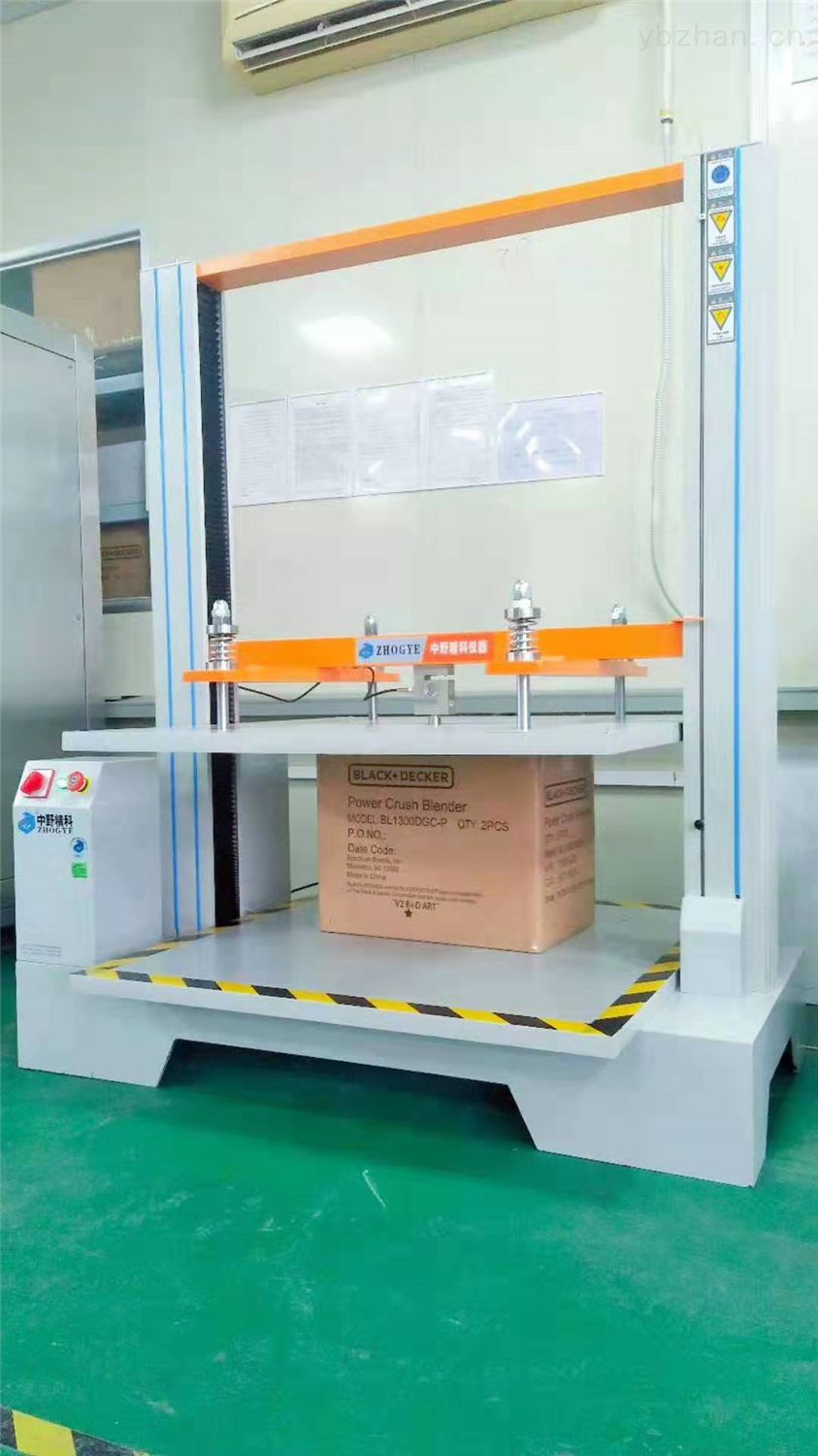 hts-ky6200 全电脑伺服纸箱抗压机,全智能微电脑测控纸板抗压强度试验