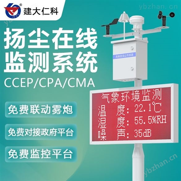 建大仁科 噪聲揚塵監測 監測系統