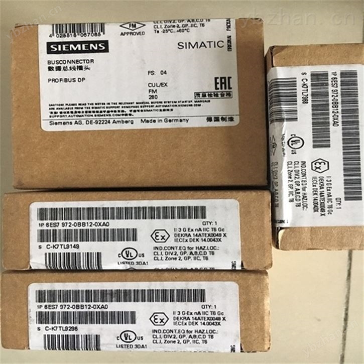 SIEMENS总线连接器6SL3210-5BE22-2UV0