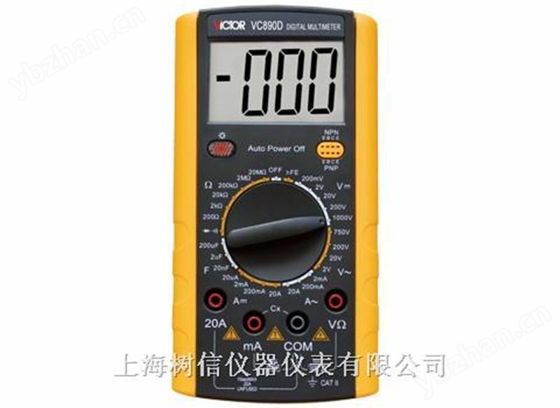VC890D數(shù)字多用表