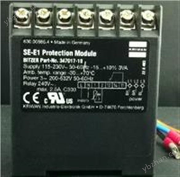 德國KRIWAN  SE-B1壓縮機電機馬達(dá)保護器 比澤爾BITZER壓縮機專用保護模塊