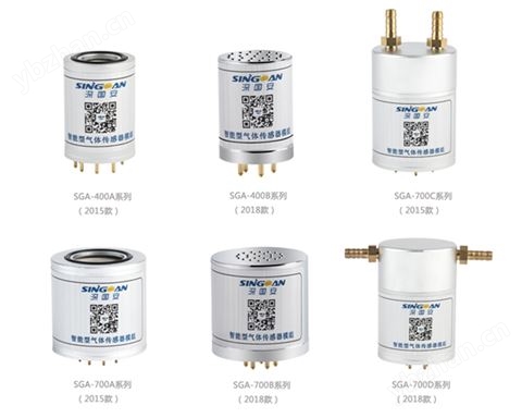 SGA-400/700系列智能型甲基丙烯气体传感器模组