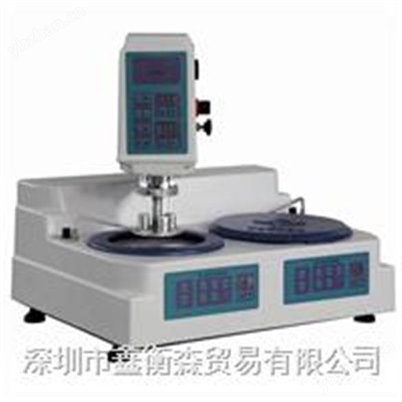 XHSYM-02型自動雙盤臺式金相試樣研磨拋光機