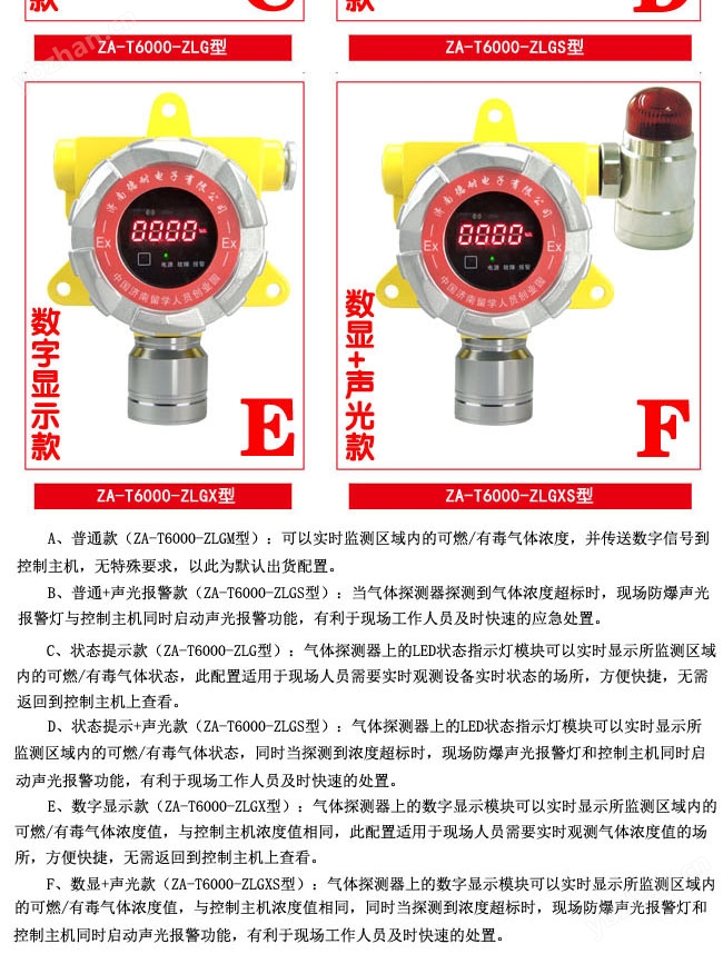化工廠倉庫氨水泄漏報警器,遠程監(jiān)測配聲光報警器